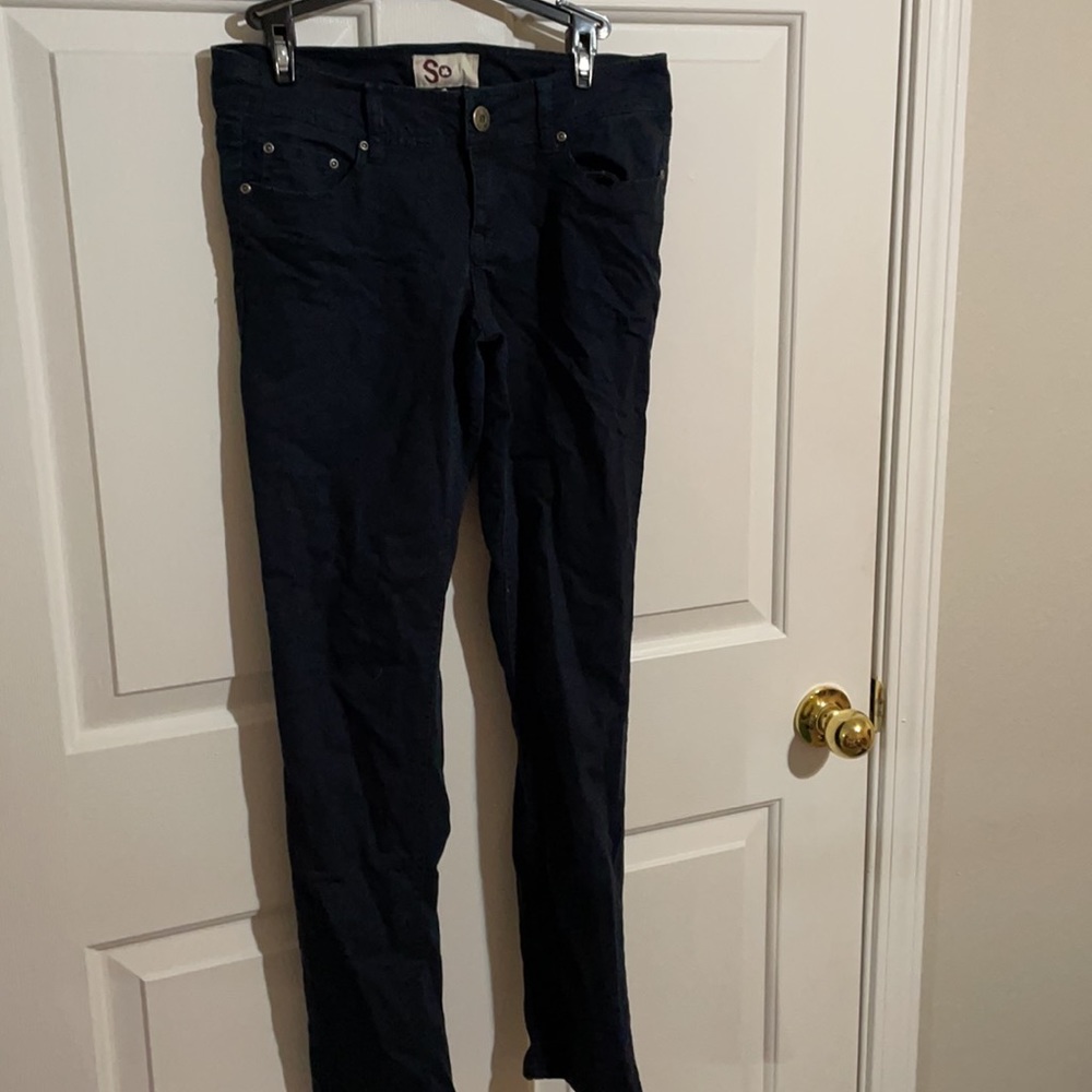 So Junior’s Navy Blue Skinny Jeans